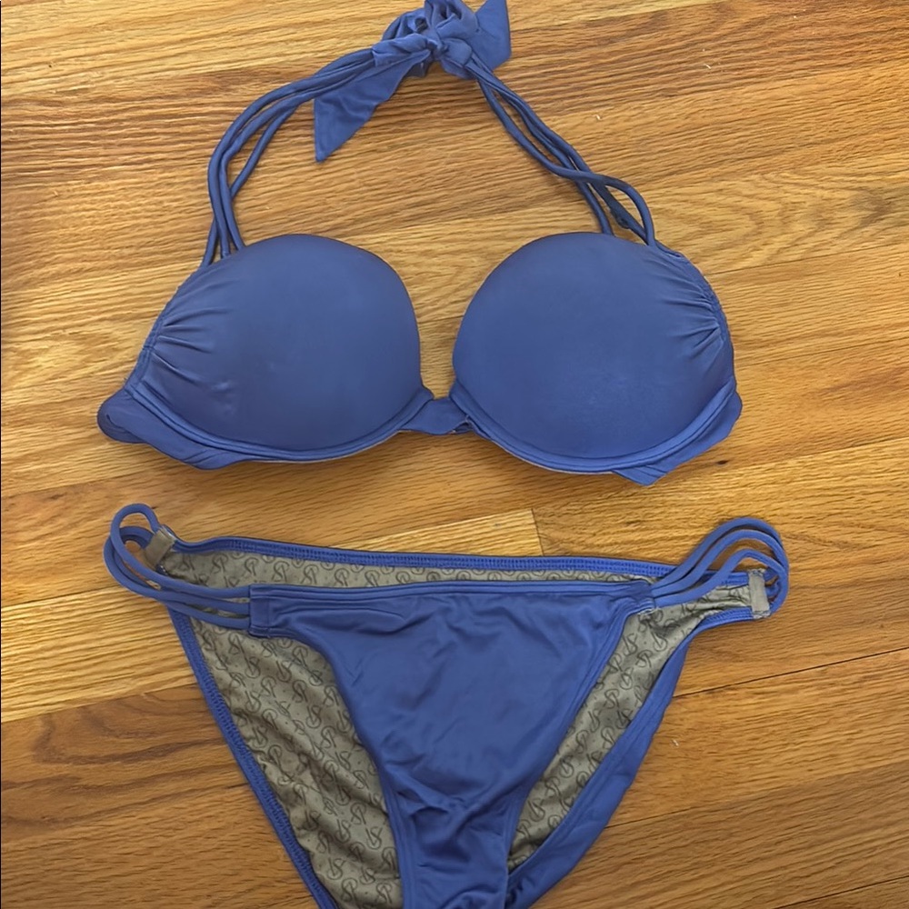 Victoria’s Secret Blue Women's Bikini Set
